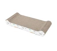 Generic Kitty Scratching Cardboard Pad Eco-Friendly Durable Reversible Scratch Board for Indoor Use Suitable for Kittens and Small Cats (Bone Shaped 43x6x9cm)