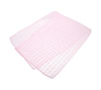 Generic Korean Design Exfoliating Body Scrubber Washcloth in Pink, Long Strip Nylon and Polyester Material for Gentle Scrubbing and Removing Dead Skin Cells, for Shower Back Scrubbing