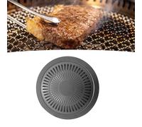 Generic Korean Grill Pan, Grill Pan For Indoor Cooking Kbbq With Easy to Anti Stick Round Stovetop Barbecue Korean BBQ For Home Indoor Outdoor Cooking