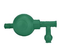 Generic Lab Rubber Suction Bulb Safe Pressure Pipette Filler Resistant for Agricultural Laboratories Industrial Laboratories 13x6x6cm Green (Green)