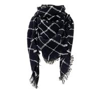 Generic Ladies Cashmere Plaid Shawl Scarf Wrap Around Shawl Xmas Gifts for Women Holiday Essentials for Women Ladies' Plaid Triangle Scarf Sale Clearance