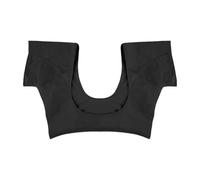 Generic Ladies' Sweatproof Shirt with Underarm Pad for Fitness And Dance, Black M