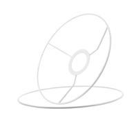 Generic Lamp Shade Frame Round Vintage Lamp Shade Frame E27 Socket Metal Support Wire Lampshade Frame Suitable for Environments