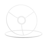 Generic Lamp Shade Wire Frame Ring 40Cm Diameter Metal Holder DIY Round Light Cage for Chandeliers E27 Base