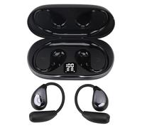 Generic Language Translation Earphones, 144 Languages Supported, Ear Hook Type, Translation Earphones, Easy Use for Travel (Black)