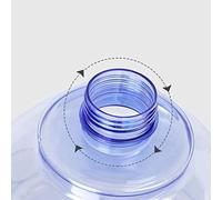 Generic Large Capacity Automatic Pet Feeder Stable and Detachable Safe Material for Dog 3.8L Food Feeder for Pet Owners (For Food Gray)