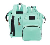 Generic Large Capacity Nurse Bag, Baby Backpack, with Front Pocket Maternity Layer Bag, Traveling for Mom in The Open Air (Green)