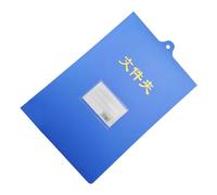 Generic Large Capacity Storage Clipboards Wall Hanging Document Pad Organizer for Office Personnel Records, Durable Plastic