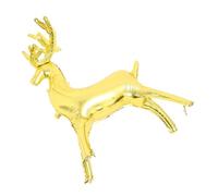 Generic Large Christmas Inflatable Reindeer Balloon Aluminum Foil Elk Decoration for Holiday Parties Standing Design for Stable Display Xmas Decor and Balloon Decoration