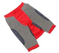 Generic Large Dog Striped Short T Shirt Elbow Protection for Knee Joint Thickening, Breathable Dog Pajamas for Comfortable Fit, Suitable for All Seasons, Black and White Stripes (7XL)