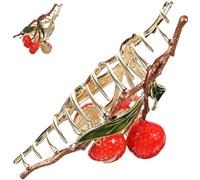 Generic Large Hair Claw Clip for Women Alloy Litchi Look Hair Claw with Leaf Design Easy to Use Not Easy to Fade for Daily Life and Makeup