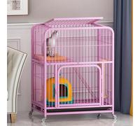 Generic Large Indoor Cat Playpen - Spacious Small Animal Cage for Kittens and Guinea Pigs, Ideal for 1-4 Cats(6pcs,78 * 55 * 100cm)