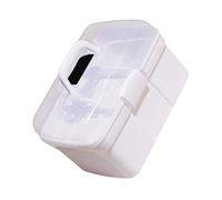 Generic Large Makeup Box for Makeup Artist Friends Multipurpose White Pp Cosmetic Organiser with Well-Made Design and Large Capacity Portable and Daily Work Storage