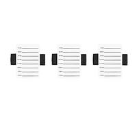 Generic Lash Extension Hand Tray Set of 10 with Elastic Wrist Straps, Organized 8 Row Design, Perfect for Professional and Home Eyelash Application