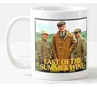 Generic Last of the Summer Wine (No.7) Multicolour Ceramic 11 oz Cylindrical Adult Mug for Home Hot Drinks