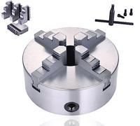 Generic Lathe Chuck, K12-320 4-Jaw Wood Lathe Self-Centering Chuck with 3-M16 Mounting Thread, for Grinding Machines Milling Machines, IINYNLAPI-12.6IN