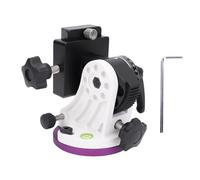 Generic Latitude Adjustment Seat, Aluminum Alloy Telescope Mount for Sky Watcher, Flexible 90° Adjustment Equatorial Wedge Instrument Latitude Base, Telescope Accessory (Type B)