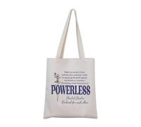 Generic Lauren R-oberts Merch P-owerless Book Lover Gift R-omance Reader Gift (L-R-ober-ts Tote)