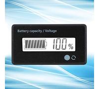Generic LCD Battery Capacity Display with Alarm Function Double Button Design for 12-84V Systems in Various Applications (White 6000K-6500K)