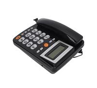 Generic LCD Big Button Corded Landline Phone Proof Hands Free Calls for Hearing Impaired Black