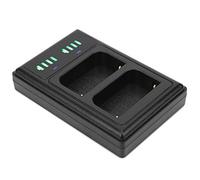 Generic LCD Display Camera Battery Charger - Double Fast Charging for NP-F550 FM50 FM500H - Ideal for Travel Photographers - Lightweight and User-Friendly