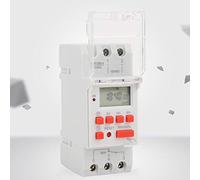 Generic LCD Programmable Timer Switch with 24-Hour Countdown for Household Use, 12V DC 30A Weekly Timer Control for Efficient Energy Management