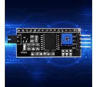 Generic LCD1602 Adapter Board, Compact I2C Interface Module, Saves IO Ports for Projects, 5V 4-Wire Design, 1 Unit