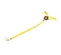 Generic Leash, Durable Harness Strap Safety Control Adjustable Soft PU Leather for Reptile Training (With Bell)