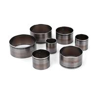 Generic Leather Circle Punch Cut Dies for Leather 7 × 6 × 3 7 Piece Punch Tool Circular Puncher Die for Treatment