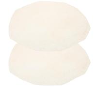 Generic Leather Drum Heads Replacement 2pcs Reduce Continuous Vibration and Percussionists Sound Quality for Drum Kit