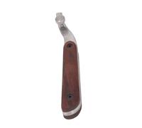 Generic Leather Press Skiving Tool Reliable Stainless Steel Creaser for Various Leather Crafting Projects Ergonomic Design 1 Unit