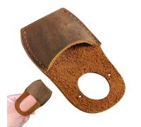 Generic Leather Thumb Guard - Wood Carving Thumb Protector | Breathable Finger Protective Tool