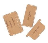 Generic Leather Wallet Templates DIY Stencil for Wallet Making Accessories with Precise Dimensions, Kraft Paper Material, Suitable for Professionals and Beginners in Leathercraft Projects