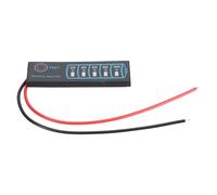 Generic LED Battery Meter with 3 Color Indicator for Lithium and Batteries Easy Installation 1 Unit