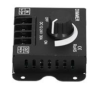 Generic LED Dimmer Knob Switch for Brightness Adjustment - Adjustable 0-100% Dimming for DC 12-24V LED Strips - Durable Aluminum Design - Ideal for Home Lighting