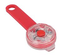 Generic LED Dog Light Pendant USB Rechargeable for Pet Bag Bike, Durable TPU ABS Material, 3 Light Modes for Various Night Scenes (Red)