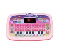 Generic LED Early Education Machine Multifunctional Learning Toy for Kids, Interactive Q&A Mode, 30+ Melodies, for Ages 3+, Plastic (Pink)