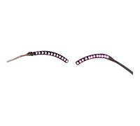 Generic LED Glowing Lightweight False Eyelashes Light for Halloween Party Bars Nightclubs (3)