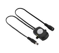 Generic LED Strip PIR Infrared Motion Sensor, Wide Application Human Sensor Power for Efficient Energy Saving, 5-7m Detection Distance, Applicable scene: Various Lighting Projects (Black)