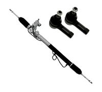 Generic Left Hand Drive Power Steering Rack Pinion with Outer Tie Rod End Compatible with Mitsubishi Galant MR455282