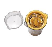 Generic Lemon Juice Squeezer Orange - Multifunctional Citrus Fruit Juice Pour Manual Fruit Juice with Scale | Citrus Citron Greenhouse Kitchen Accessories