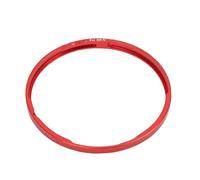 Generic Lens Decoration Ring Cap Durable Aluminum Alloy Cap Fit for RICOH GR4 Camera Minimizes Damage Stylish Camera Enhancement (Red)
