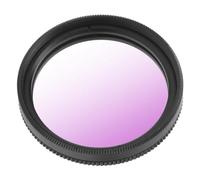Generic Lens Filter, Lens Filters 37mm Gradient Photography Accessories with High Performance for Camera (Gradient Purple)