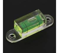 Generic Level Bubble Small Clear Accurate Measurement Tool for Horizontal Calibration of Equipment 5.5cm Green ABS