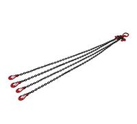 Generic Lifting Chain Sling Great Performance Heavy Duty for Mines Ports Buildings 2 Meter 1 Tons 6mm