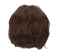 Generic Light Brown Wig, Synthetic Hair With Fluffy Texture Mens Wig Toupee Hair for Men Light Brown for Fashion and Daily Wear