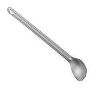 Generic Light, Long Handle in Titan Spork/Spoon Metal Cutlery for Outdoor Camping (Long-Handled Spoon)