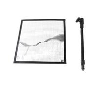 Generic Light Shaping 9.4 X 9.4 Inch Reflector Optical Flows for Professional Photography and Short Video Creation Portable Design (Silver)