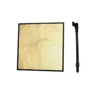 Generic Light Shaping 9.4 X 9.4 Inch Reflector Optical Flows for Professional Photography and Short Video Creation Portable Design (Gold)