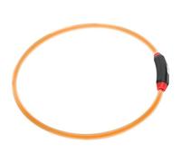 Generic Light Up Dog Collar, Glow In The Dark Dog Collar Glowing Pet for Medium Small USB Rechargeable Led Led for Night Walking Lighted Necklace (Yellow Light)